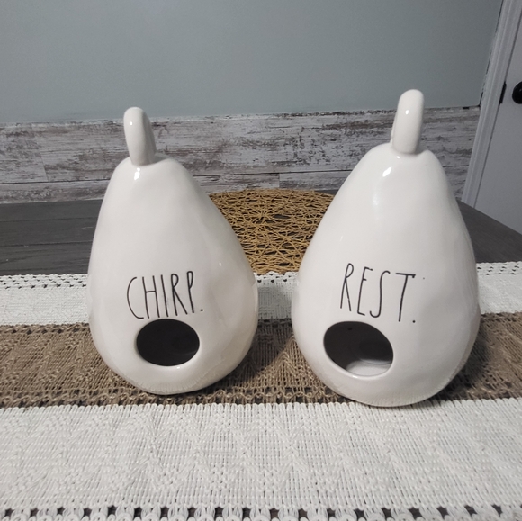 Rae Dunn Bird Houses - Picture 2 of 4